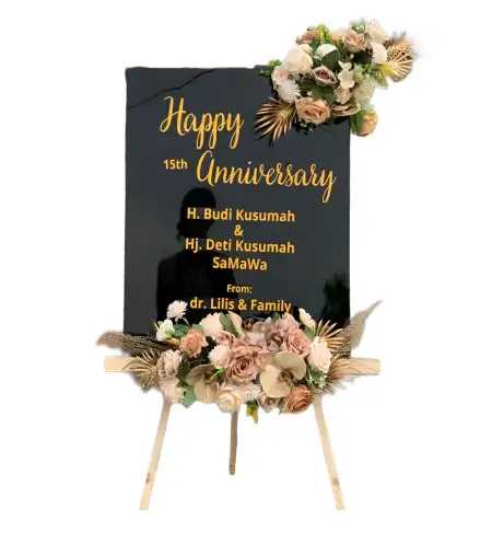 Papan Bunga Akrilik Manukan Kulon