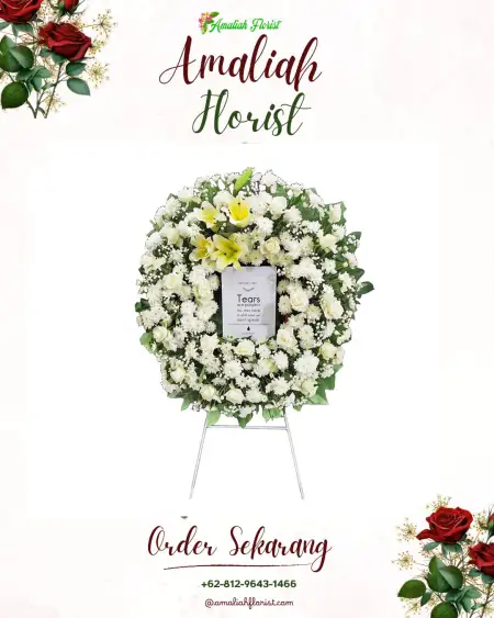 Krans Bunga Duka Manukan Kulon